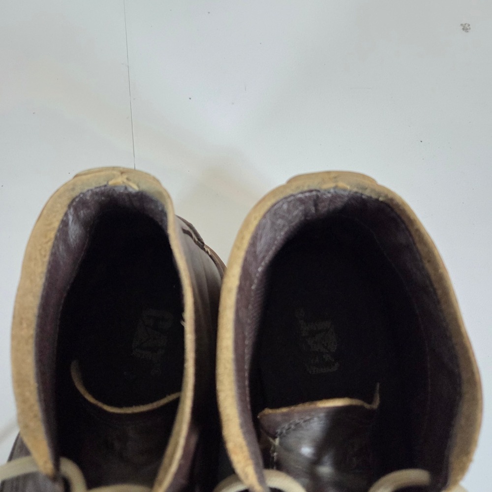 CAT Mens Leather Lace Up Chukka Boots‎ Size 7 Brown Ankle Boots - Picture 5 of 7